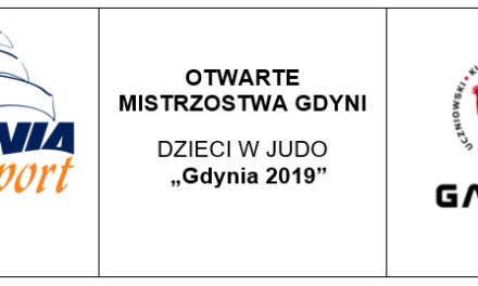 [Zawody] Otwarte Mistrzostwa Gdyni Dzieci w Judo [19.01.2019]