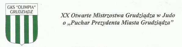 [Zawody] XX Otwarte Mistrzostwa Grudziądza w Judo [16.03.2019]