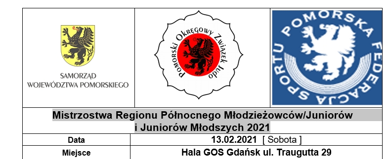 [Zawody] Mistrzostwa Regionu Północnego Młodzieżowców/Juniorów i Juniorów Młodszych 2021 [13.02.2021]