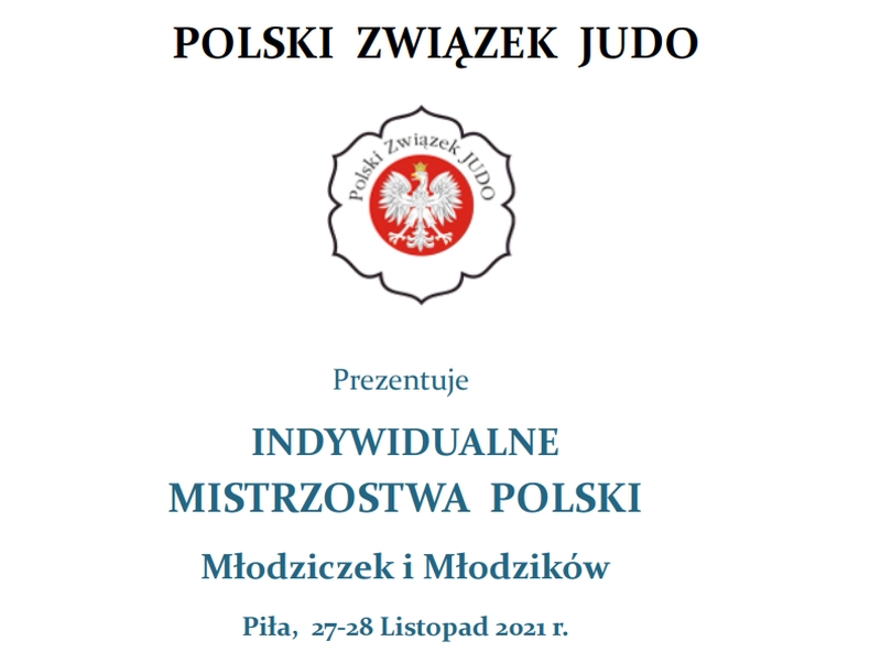 [Zawody] Mistrzostwa Polski Młodzików w Judo [Piła, 27-28.11.2021]