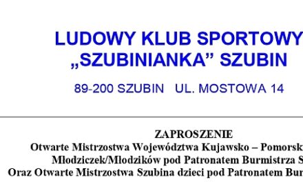 [Zawody] Otwarte Mistrzostwa Województwa Kujawsko-Pomorskiego w Judo [Szubin, 14.05.2022]