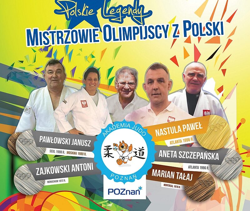 Olimpic Judo Camp – Polskie Legendy Judo! [Poznań, 05-07.04.2023]