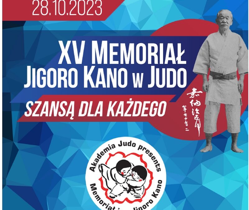 [Zawody] XV Memoriał Jigoro Kano w Judo [Poznań, 28.10.2023]