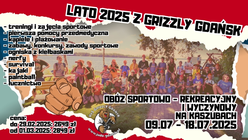 [Obozy sportowo-rekreacyjne] Wielki powrót do Kaszubskiego Boru w Sominach Sominy 2025 [09.07 – 18.07.2025]