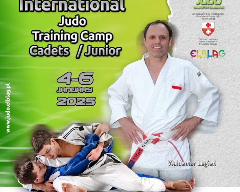 Judo Camp z Waldemarem Legieniem [Elbląg, 4-6.01.2025]