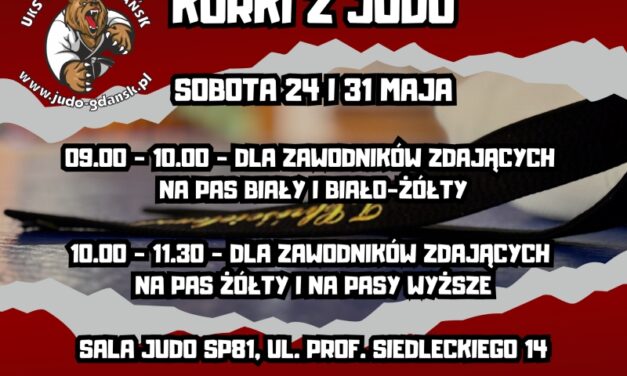 Korki z Judo przed egzaminami!